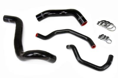HPS Performance - HPS 57-1426-BLK Black Radiator/Heater Coolant Hose Kit for 12-14 Toyota Tundra