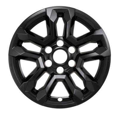 Coast To Coast - Coast To Coast IMP502BLK 18" Gloss Black Wheel Skins 5 Double Spokes 4Pc