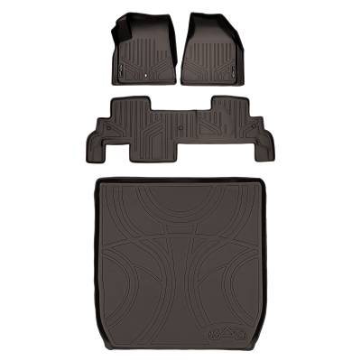 SMARTLINER - SMARTLINER SA3043/B3043/D3043 Front/Rear Floor Liners-Cocoa Enclave/Traverse