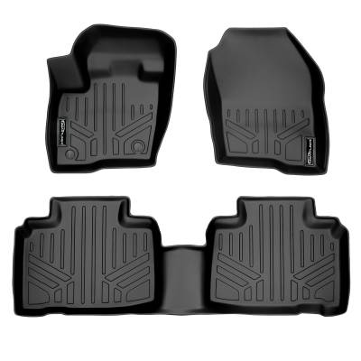 SMARTLINER - SMARTLINER SA0192/B0192 Front/Rear BLACK Floor Liners Ford Edge
