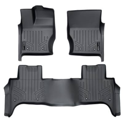 SMARTLINER - SMARTLINER SA0289/B0289 Front/Rear BLACK Floor Liners 14-22 Range Rover Sport