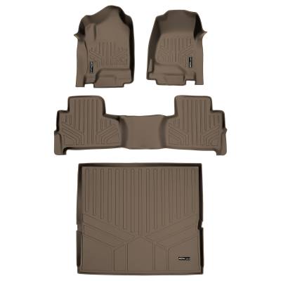 SMARTLINER - SMARTLINER SA1136/B1153/D1153 Tan Front/Rear Floor Liners Tahoe/Yukon