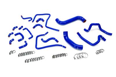 HPS Performance - HPS 57-2304-BLUE 3-Ply Silicone Replaces OEM Radiator Heater & Ancillary Hoses