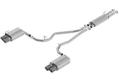Borla - Borla Exhaust 140820CF S-Type Cat-Back System for 20 Aviator Explorer