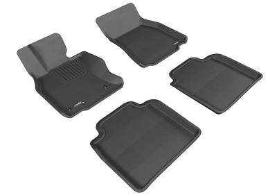 3D MAXpider - 3D MAXpider L1LX04201509 Kagu Floor Mat for 08-11 Lexus LS600h