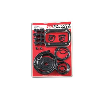 Scott Drake - Scott Drake KIT-RUB-3 Body Seal Kit for 64-66 Ford Mustang