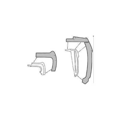 Scott Drake - Scott Drake C7ZZ-16A572-A 67-68 Ford Mustang Fender Splash Shield