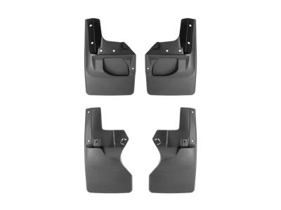 Weathertech - WeatherTech 110097-120172 Front/Rear No-Drill DigitalFit Mudflap Kit