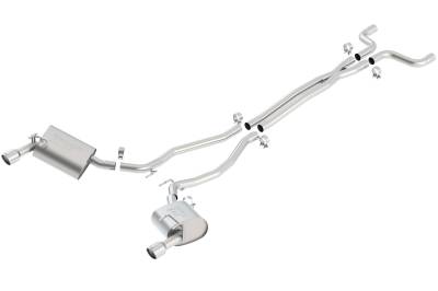 Borla - Borla Exhaust 140282 S-Type Cat-Back System for 10-13 Chevy Camaro 3.6L