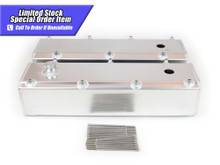 Canton - Canton 65-386 Valve Covers Big Block Ford 429/460 Fab Alum w/Fill/PCV Ports