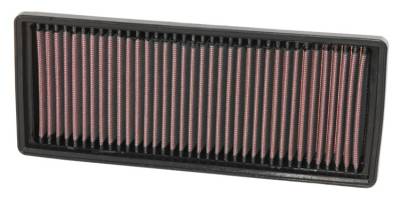 K&N - K&N 33-2417 High-Flow Replacement Air Filter for 07-15 Smart Fortwo