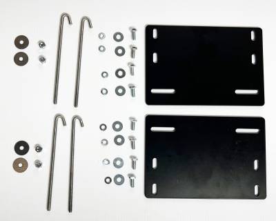 DU-HA - DU-HA 70821 Full-Size Box/Bobcat UTV Mounting Kit for Polaris Ranger