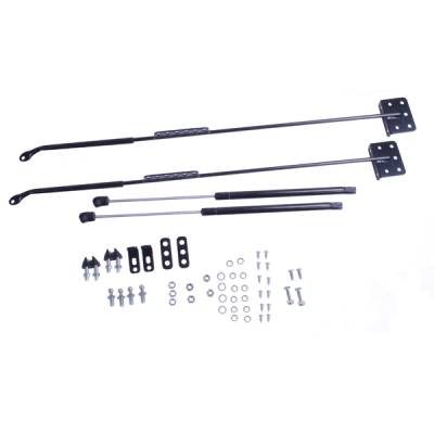 Rugged Ridge - Rugged Ridge 11252.50 Hood Lift Support Kit 72-06 Jeep CJ/Wrangler YJ/TJ