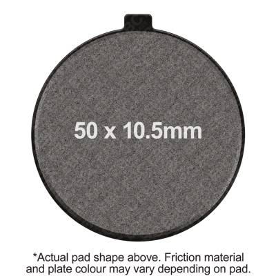 EBC Motorcycle Brakes - EBC Motorcycle Brakes FA38 Organic FA Series Pads