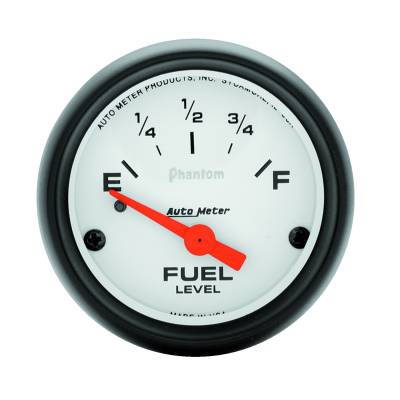 AutoMeter - AutoMeter 5717 2-1/16" Fuel Level 0-30 Ohm SSE Phantom