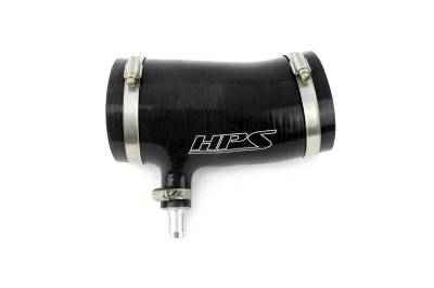 HPS Performance - HPS 57-2123-BLK Black Air Intake Kit Post MAF Hose for 11-16 Toyota Sienna V6
