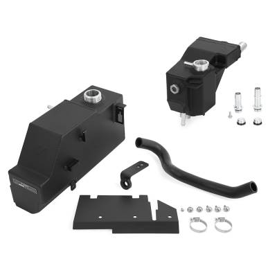 Mishimoto - Mishimoto MMRT-F2D-11KMWBK Degas Tank Kit for 11-19 6.7L Powerstroke Black