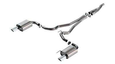 Borla - Borla Exhaust 140979 S-Type Cat-Back Exhaust System for 24 Mustang 2.3L Ecoboost