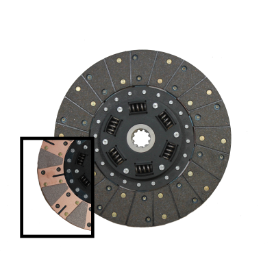 McLeod - McLeod 260541 Disc 500 Series Ceramic/Organic Facing 11"x1-1/8x10 Spline