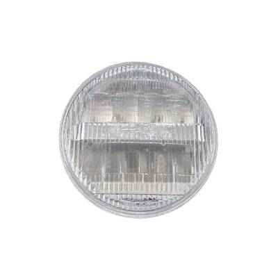 Quake LED - Quake LED QCT1329 Classic Tech 5.75" Glass Lens LED Headlight RGB Accent Single