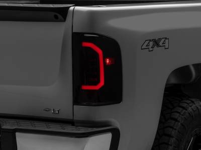 Raxiom - Raxiom S150366 Axial Series Smoked LED Taillights for 07-13 Chevy Silverado 1500
