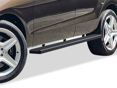APS - APS IB26FCE1B IStep 6" Running Boards Black for 12-14 Mercedes-Benz ML