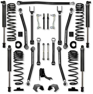 Rock Krawler - Rock Krawler JT30AXM-S1 3" Adventure-X MA Lift Kit for Gladiator JT Gas w/IFP