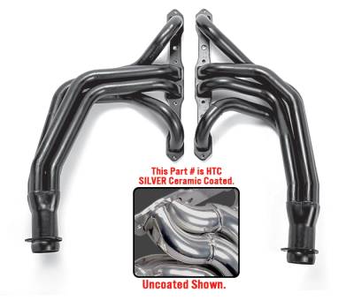 Hedman Hedders - Hedman 79256 Silver Long EO Headers for 75-78 4WD Dodge Ramcharger w/361-440