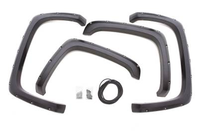 Lund - LUND RX140T Rivet Style Fender Flare Set for Silverado 1500 Silverado 1500 LTD