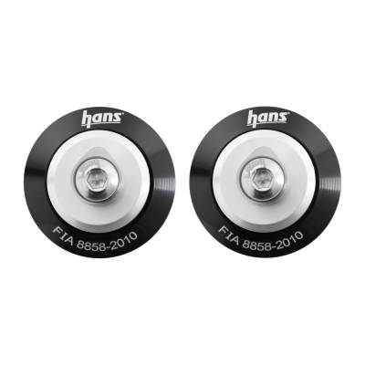 HANS Performance Products - HANS AK113112K Helmet Hook HANS Post Collar Anchor Black
