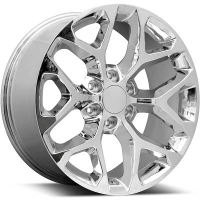 REV Wheels - REV Wheels 582C 20x9 6x5.5 24mm Chrome 582C-2908324