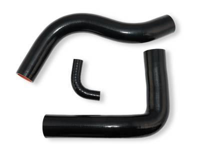Scott Drake - Scott Drake C5ZE-8260-86-BK 65-68 Ford Mustang Radiator Coolant Hose Kit