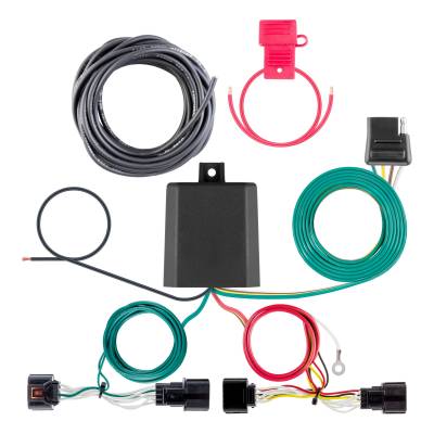 CURT - Custom Wiring Harness 4-Way Flat Output for Kia EV9