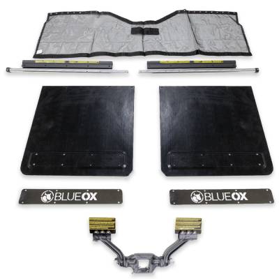 Blue Ox - Blue Ox BX88420 2IN RECEIVER INCLUDES ROCK SCREEN MUD FLAP SYSTEM BLACK