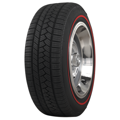 Coker - Coker 5797658 P215/60R15 American Classic 3/8" Red