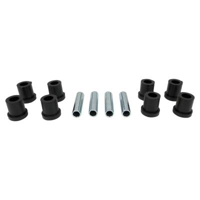 Crown Automotive Jeep Replacement - Crown Automotive 52002553K Front/Rear Shackle Bushing Kit for 87-95 Wrangler YJ