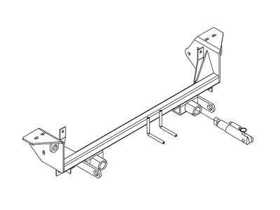 Blue Ox - Blue Ox BX2192 Tow Bar Base Plate for 2007-2010 Lincoln MKX