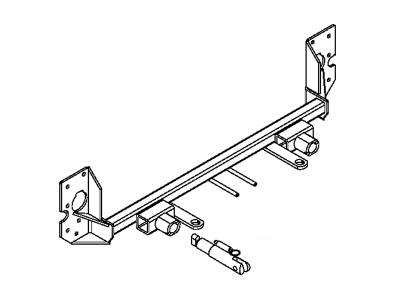 Blue Ox - Blue Ox BX3824 Tow Bar Base Plate for 2006-2009 Volkswagen Beetle