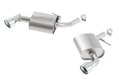 Borla - Borla Exhaust 11928 S-Type Axle-Back System for 16-19 Camaro