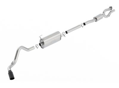 Borla - Borla Exhaust 140798BC S-Type Axle-Back System
