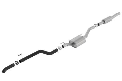 Borla - Borla Exhaust 140810CB ATAK Cat-Back System for 20+ Jeep Gladiator JT