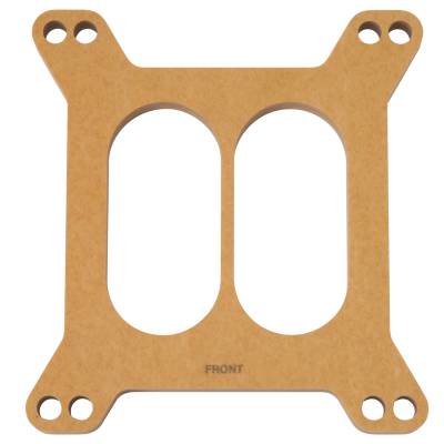 Edelbrock - Edelbrock 8722 Carburetor Spacer #8722 Divided Center 1/2" Thick