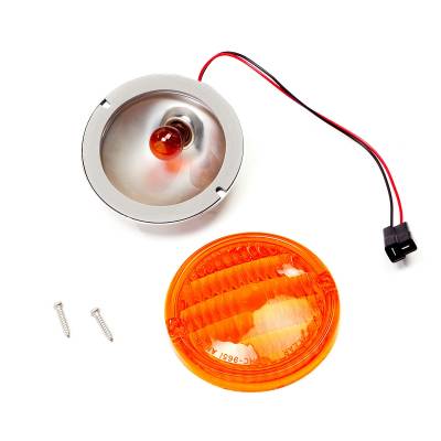 Omix - Omix 12405.07 Park Lamp Asy Amber for Jeep CJ Models