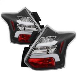 Spyder Auto - Spyder Auto LED 5085139 Light Bar Taillights Black for 12-14 Focus Hatch