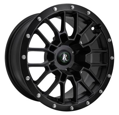 HD Wheels - HD Wheels RTC 12x7 4x136 10mm Satin Black RT12704610SB