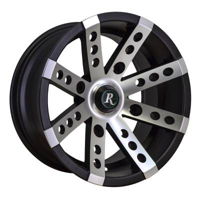 HD Wheels - HD Wheels Buckshot 17x7 4x136 0mm Gloss Black/Machined BS1770460SBM-RM