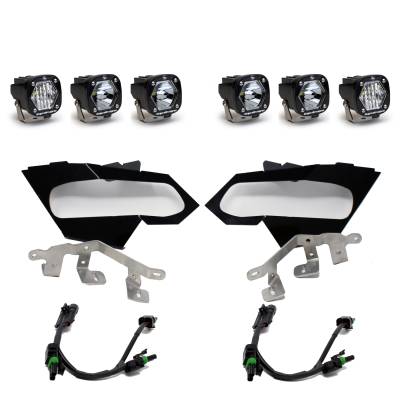 Baja Designs - Baja Designs 447074 S1 Triple LED Headlight Kit