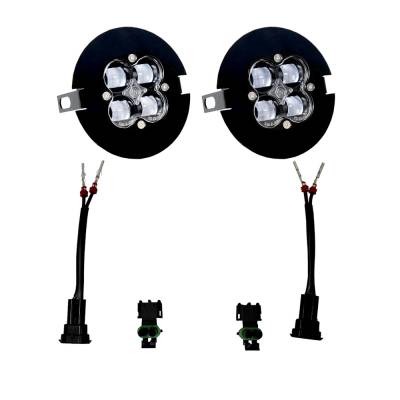 Baja Designs - Baja Designs 447702 Squadron SAE Fog Pocket Light Kit