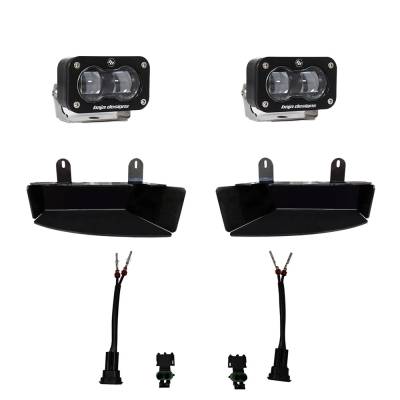 Baja Designs - Baja Designs 448165 S2 SAE Fog Pocket Light Kit for Dodge Ram