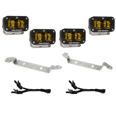 Baja Designs - Baja Designs 448167 S2 SAE OEM Fog Light Replacement Kit for Toyota